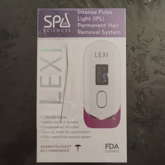 Spa Sciences LEXI Intense Pulse Light (IPL) Permanent Hair Removal System