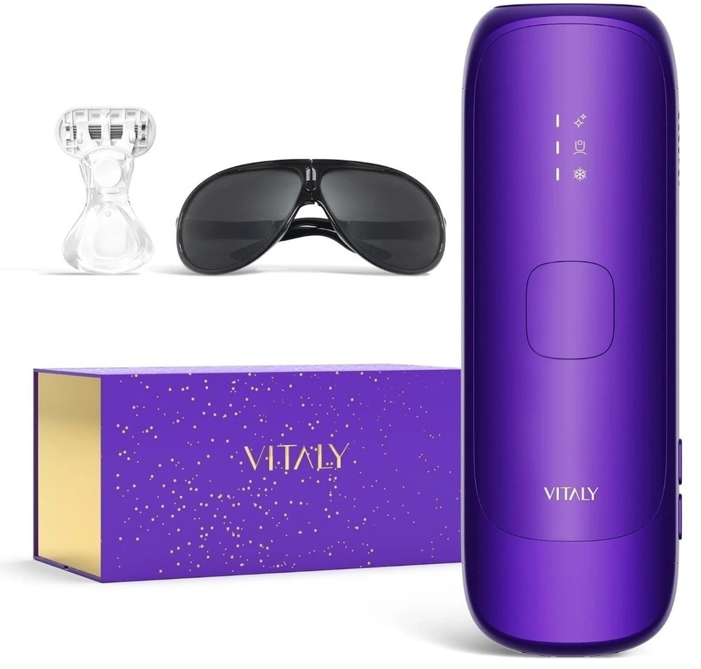Vitaly Sapphire Ice-Cooling IPL Hair Removal for Fast Full-Body Results