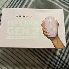 New Happyskin Hpyskn Gen 2 IPL Hair Removal Handset