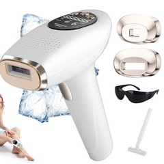 NEW LED Photon Neck & Face Massager With Charging Dock Hot‑Compress Skin‑Tighten