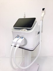 4-Wavelength 2in1 Laser RF Salon Hair Reduction Tattoo Pigment Skin Care Machine