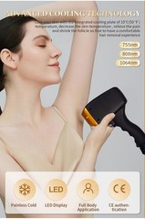 808 Diode Laser Hair Removal Machine Body Arm Leg Bikini Line Hair Removal