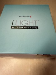 Remington iLIGHT Ultra Face and Body IPL Hair Removal System