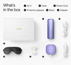 Ulike Air Series (U120 DB) IPL Hair Removal Corded Electric Device In Purple