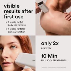 Nood™ NEW Flasher Pro + Slow-Grow Serum — 1 Count (Pack of 2), Gloss White