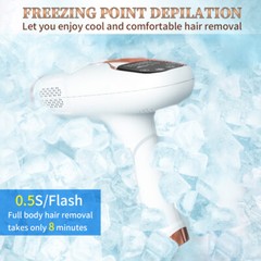 999999 IPL Laser Hair Removal Epilator Permanent Body Machine Face Leg w/Glasses