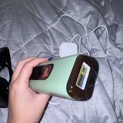 A106 IPL Permanent Laser Hair Removal Device, Emerald Green