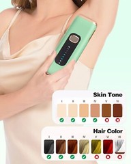 IPL Laser Hair Removal, 999,900 Flashes, 2 Modes, Facial/Body Treatment, At Home