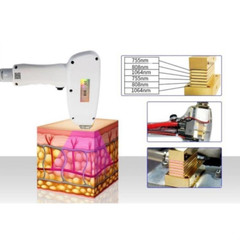 Diode Laser Hair Removal Beauty Machine Permanent Painless 808nm 755nm 1064nm