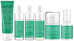 Lifting & Firming Anti-Aging Skin Care Set Kit for Women Travel Size, Green