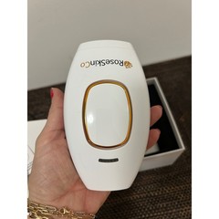 RoseSkinCo IPL Hair Removal Handset White Gold Professional At-Home Device