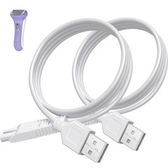 2 Pack USB Charging Cable Electric Shaver Model WDF5030A WDF4816NA WDF4821US