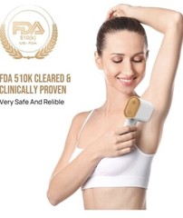 CGK Hair Removal, Home Use Permanent Hair Removal Device with Sapphire Cooling