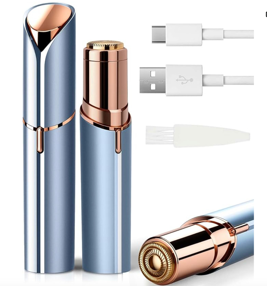 Facial Hair Removal for Women: Electric Painless Hair Remover USB Rechargeable