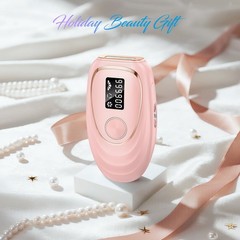 IPL Laser Hair Removal Device for Women & Men – Home 45°F Hot Pink