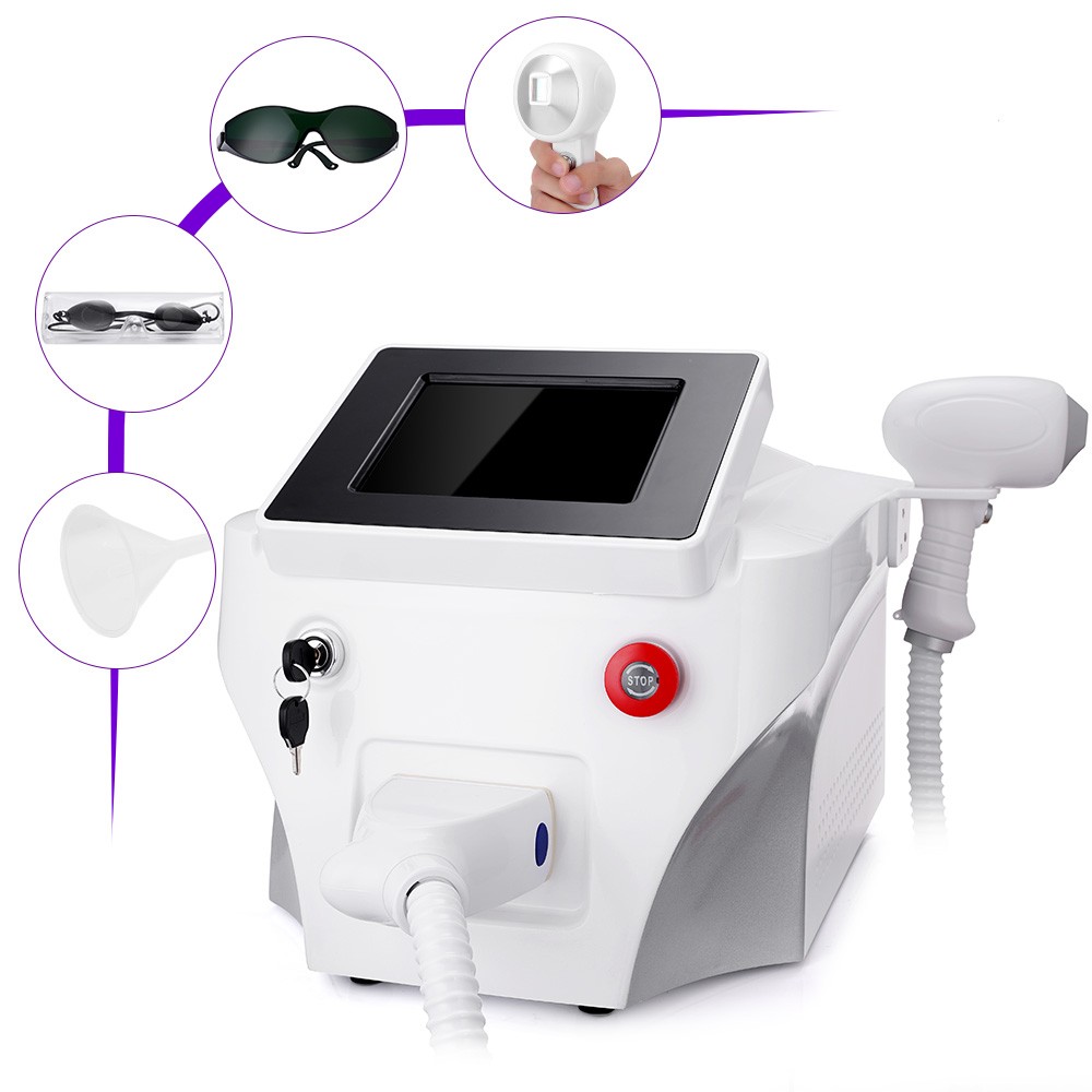 3 In 1 755nm/808nm/1064nm Diode Laser Permanent Body Hair Removal Beauty Machine