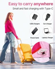 Electric Razors for Women, 5-in-1 Rechargeable Body Shaver – Waterproof Wet D…