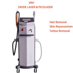 Diode Laser Hair Removal Machine ND YAG LASER Tattoo Removal Skin Rejuevantion