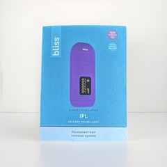 bliss IPL Hair Removal Device Purple LCD Display High Low Gear 999999 Flashes