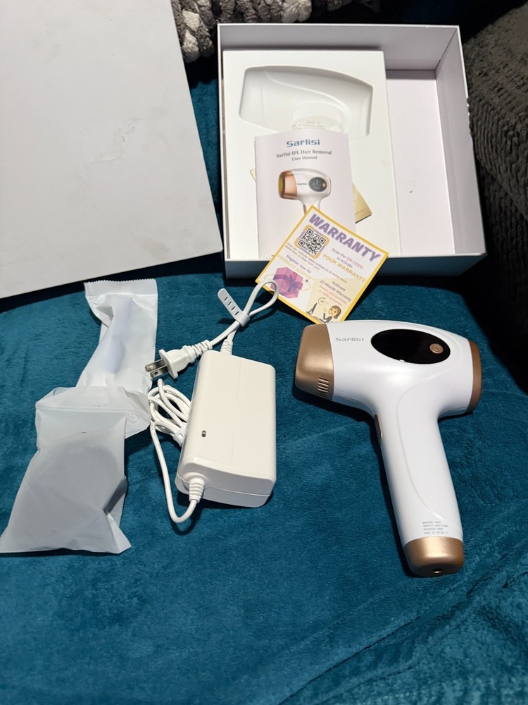 Sarlisi Hair Removal Device, Painless Hair Removal, Automatic Irradiation
