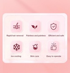 IPL Hair Removal Laser Permanent Body epilator Painless Device 999,999 Flashes