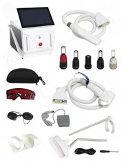 2 In 1 808nm Diode Laser Hair Removal & Pico Laser Tattoo removal Machine 10bar