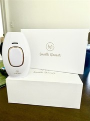 Smooth Glamor IPL Hair Removal Handset 5 Levels 300000 Flashes Face Body NEW