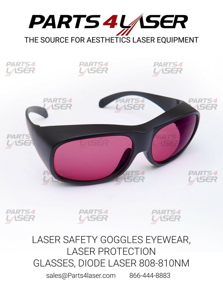 SYNERON LASER SAFETY GLASSES, DIODE LASER 808-810NM, LASER SAFETY EYEWEAR