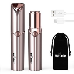 Facial Hair Removal for Women, Rechargeable Painless Gold, Gold