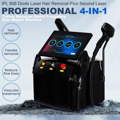 4-in-1 Diode Laser Pico IPL RF Hair Removal Skin Rejuvenation Tattoo Removal
