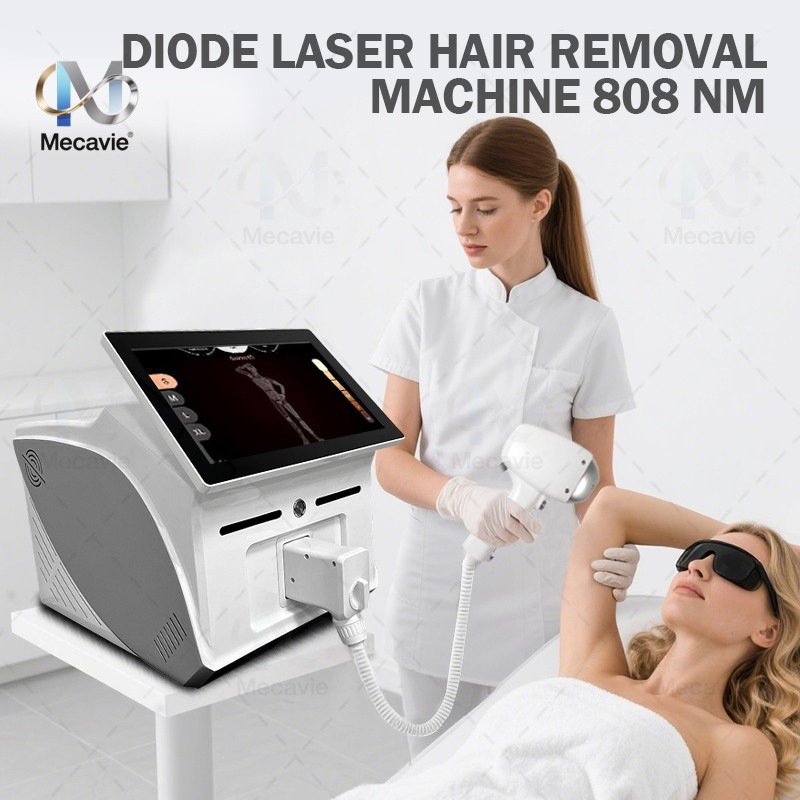 Portable 4 Wavelength Diode Laser Freezing Point Hair Removal Beauty Equipment