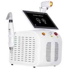 2024 Professional Portable Laser Hair Removal Tattoo Removal Machine 2 in1