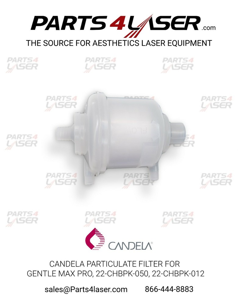 CANDELA PARTICULATE FILTER FOR GMAX PRO, GENTLE MAX PRO, CANDELA PARTICLE FILTER