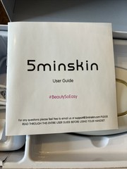 5minskin Premium At-Home IPL Laser Hair Removal Device Handset, Sculpt 2.0