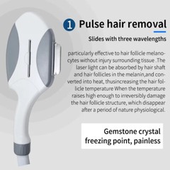3IN1 OPT SHR IPL Skin Therapy Hair Removal ND YAG Laser Tattoo Removal Machine