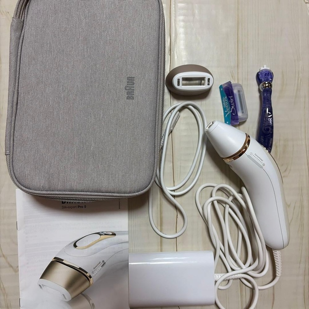 BRAUN Silk Expert Pro5 PL5117 IPL Hair Removal Device 100-240V Japan