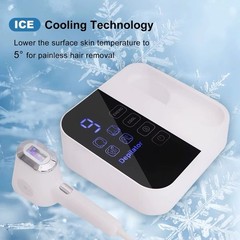 IPL Sapphire Ice Cooling Hair Removal System – At-Home & Salon Use