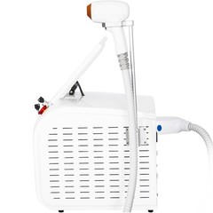 808 laser hair removal device, body, face, underarm cooling head, white