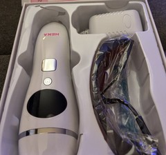 HENA IPL Hair Removal Depilatory System with Safety Glasses New In Open Box