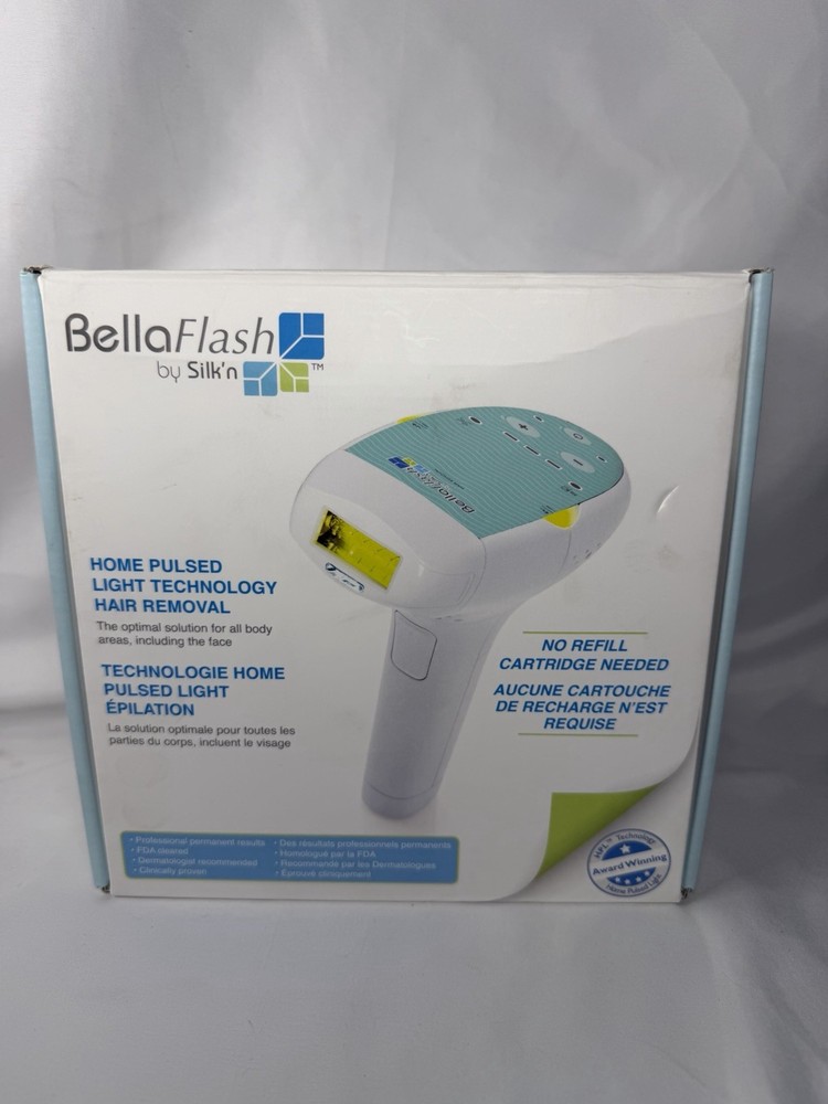 BellaFlash by Silk’n Home Light Technology Hair Removal System 909298