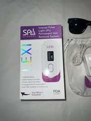 SPA Sciences Lexi IPL Intense Pulse Light Hair Removal System 1 Million Flashes