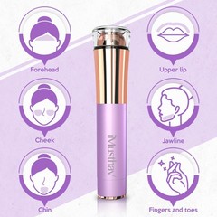 Facial Hair Removal for Women, Painless & Flawless 13mm head, Amethyst