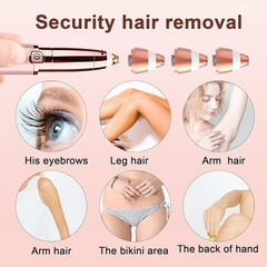 Facial Hair Removal Tool for Women Smooth Finishing, Eyebrow Hair Remover Replac