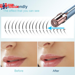 Facial Hair Removal for Women, Electric Painless Facial Hair Remover for Face, L