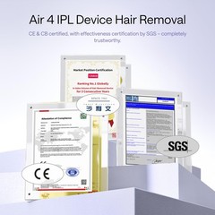 Ulike Laser Hair Removal Device Air 4 Ipl Gift for Women and Men, Ice Purple