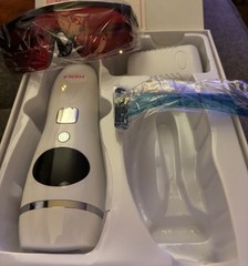 HENA IPL Hair Removal Depilatory System with Safety Glasses New In Open Box