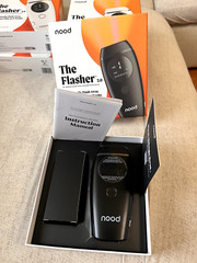 Nood The Flasher 2.0 IPL Laser Hair Removal Handset-BLACK – NEW – open box
