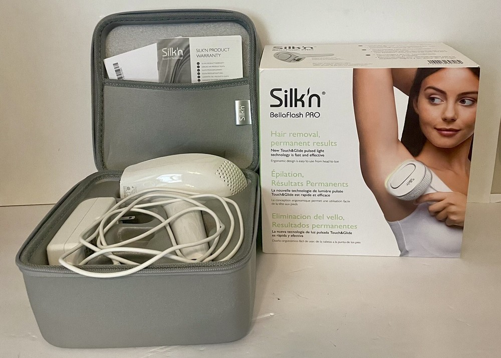 Silk’n – BellaFlash Pro – Hair Removal System – H3220 – White Used W/box