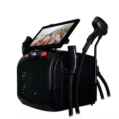 4in1 soprano laser hair removal nd yag laser pigment removal machine ipl + RF