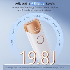 Ubroo 2026 Laser Hair Removal with 5℃ Ice Cooling, Hand-Held Shaving Device IPL